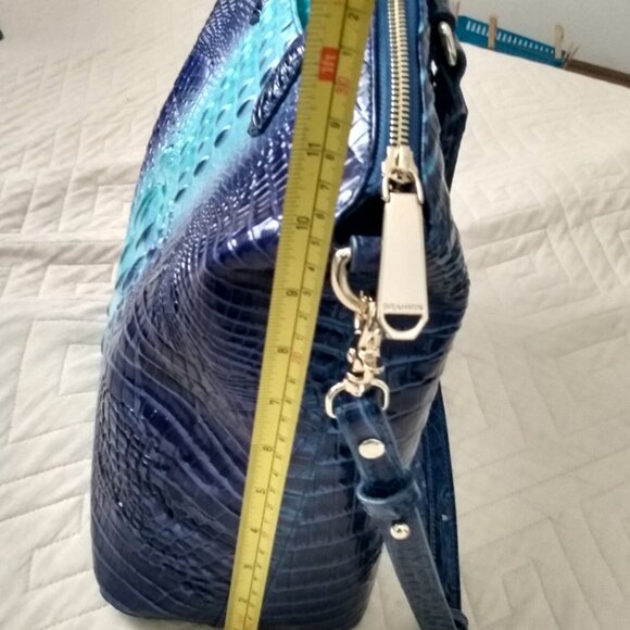 BRAHMIN LARGE OMBRE SATCHEL BAG - Picture 7 of 16